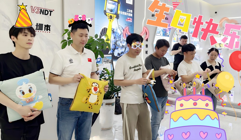 定格美好，感恩相遇丨微視光電舉辦員工生日會